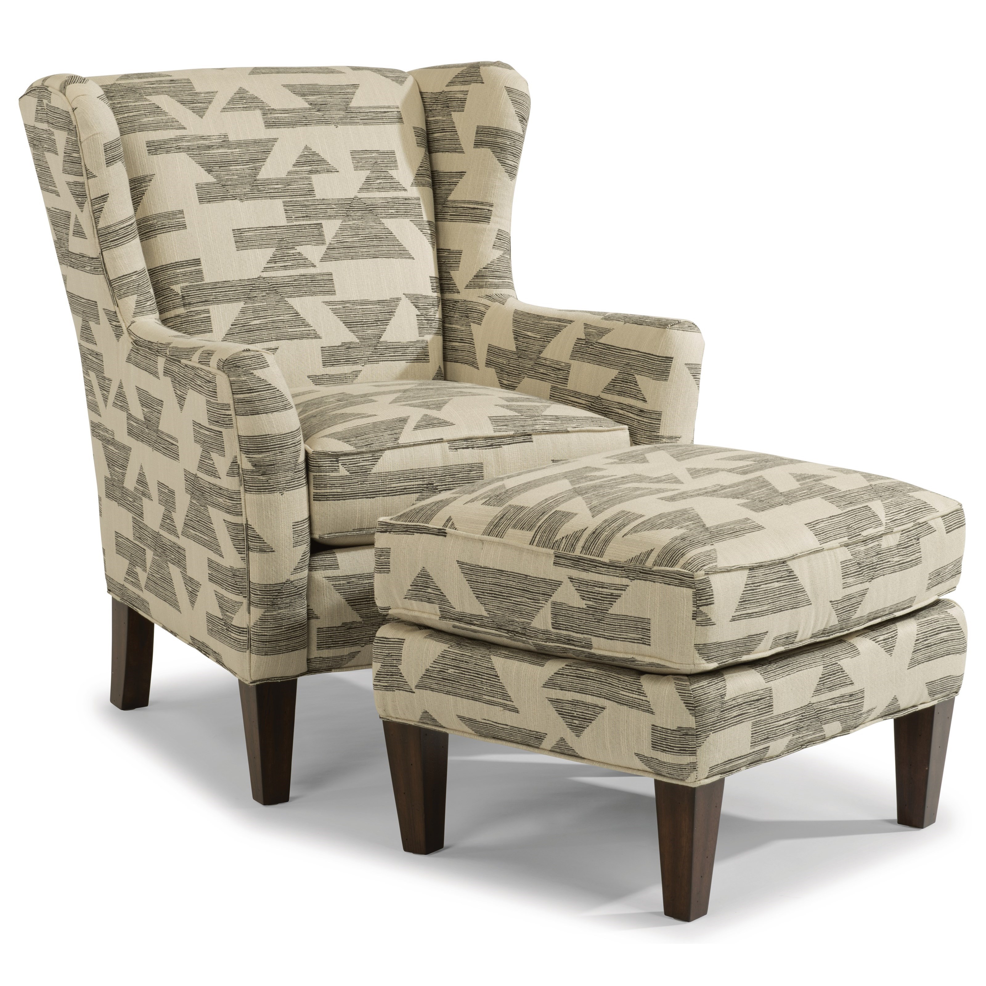 Flexsteel wingback chair sales